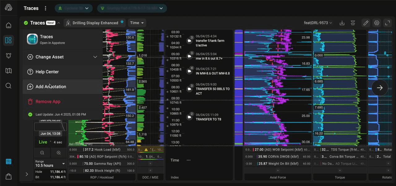Traces App - latest features