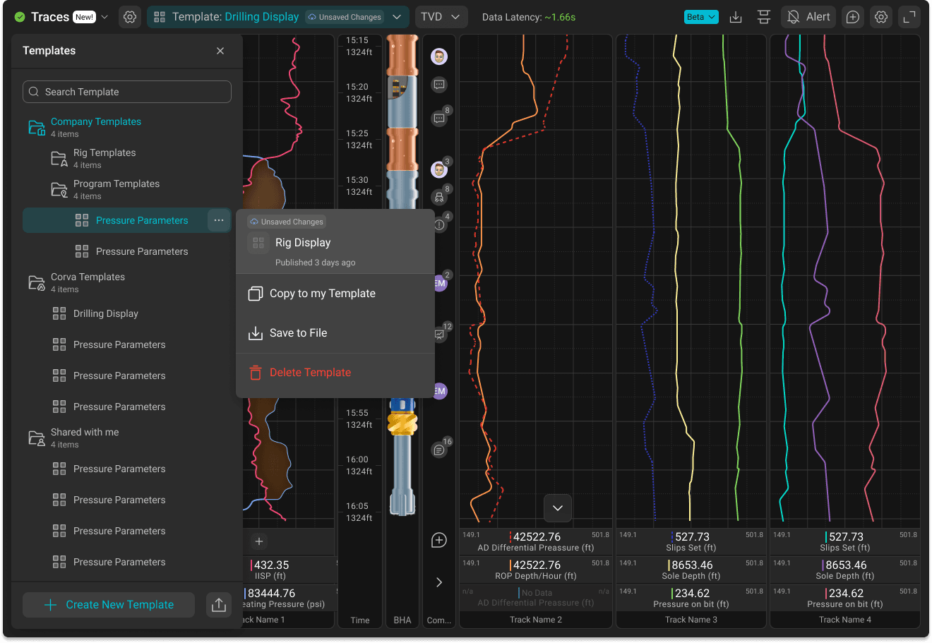 Traces App - Templates V2